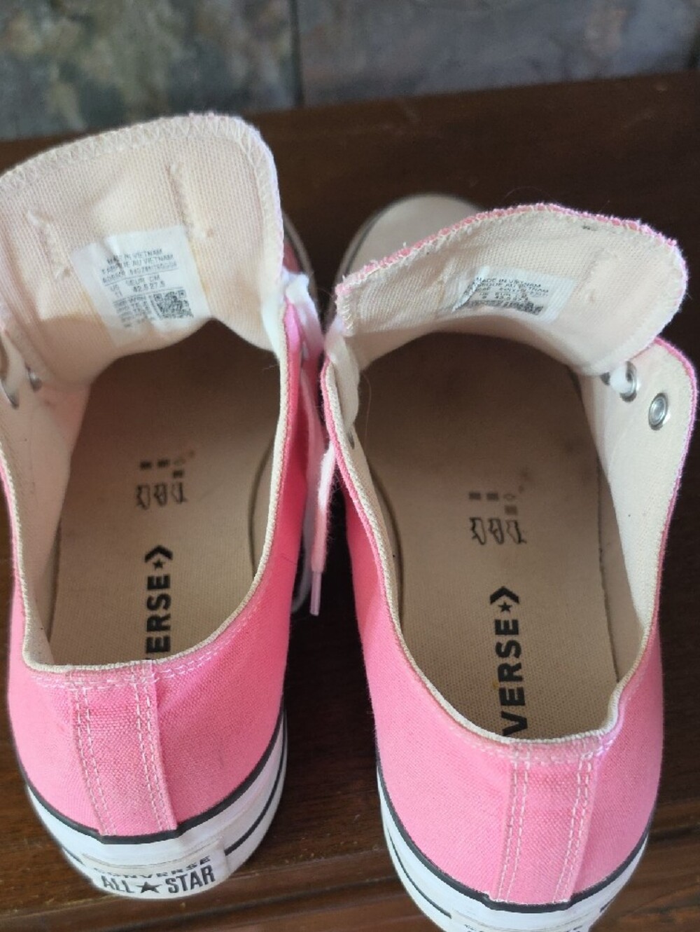 Converse All Star Lift Pink Low-Top Canvas Sneakers - Picture 4 of 7